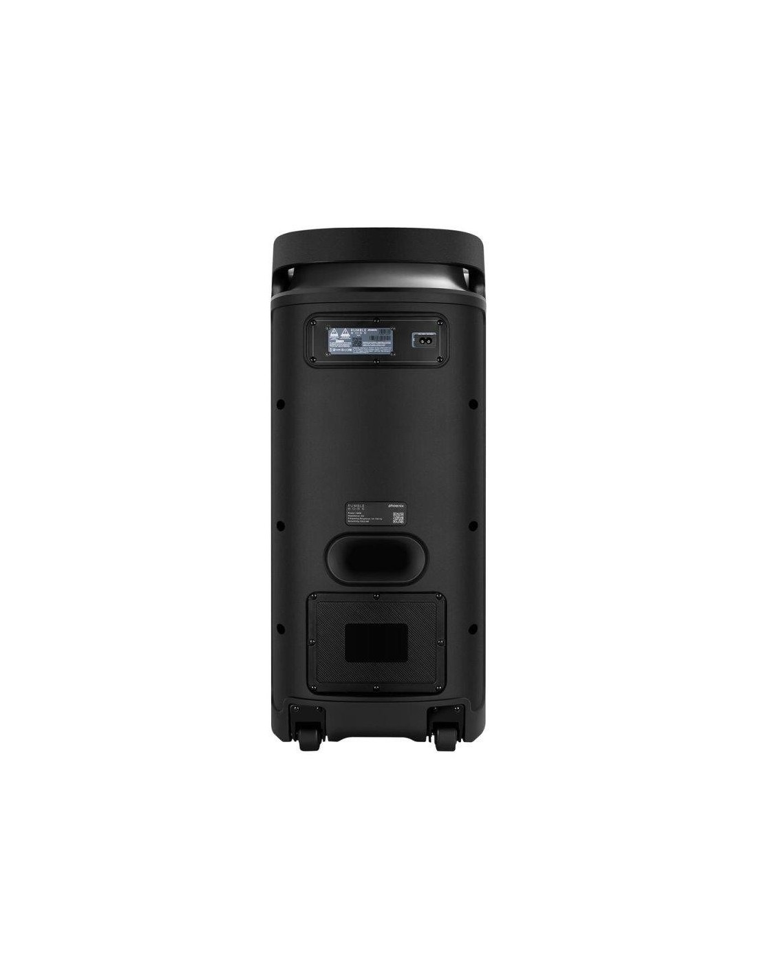 ALTAVOZ PHOENIX RUMBLEBOSS XL USB FM BT RGB 160W KARAOKE + 2 MICROFONO