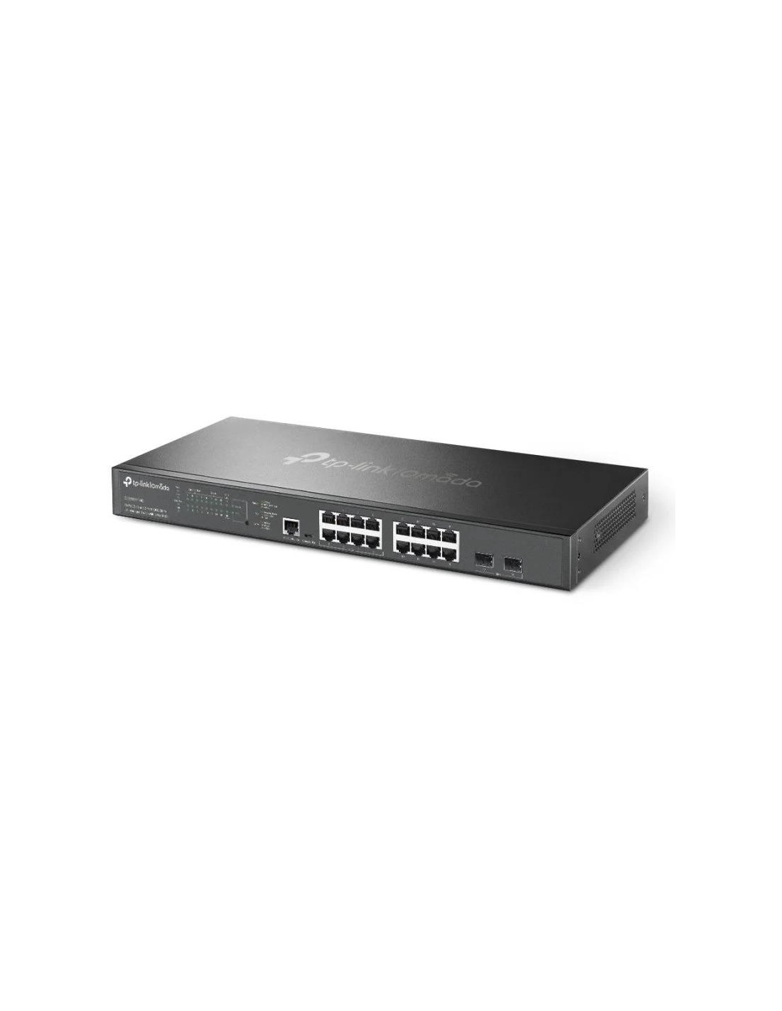 SWITCH TP-LINK OMADA L2+ 16 PUERTOS 2.5G + 2 SFP+ 10G 8 POE+