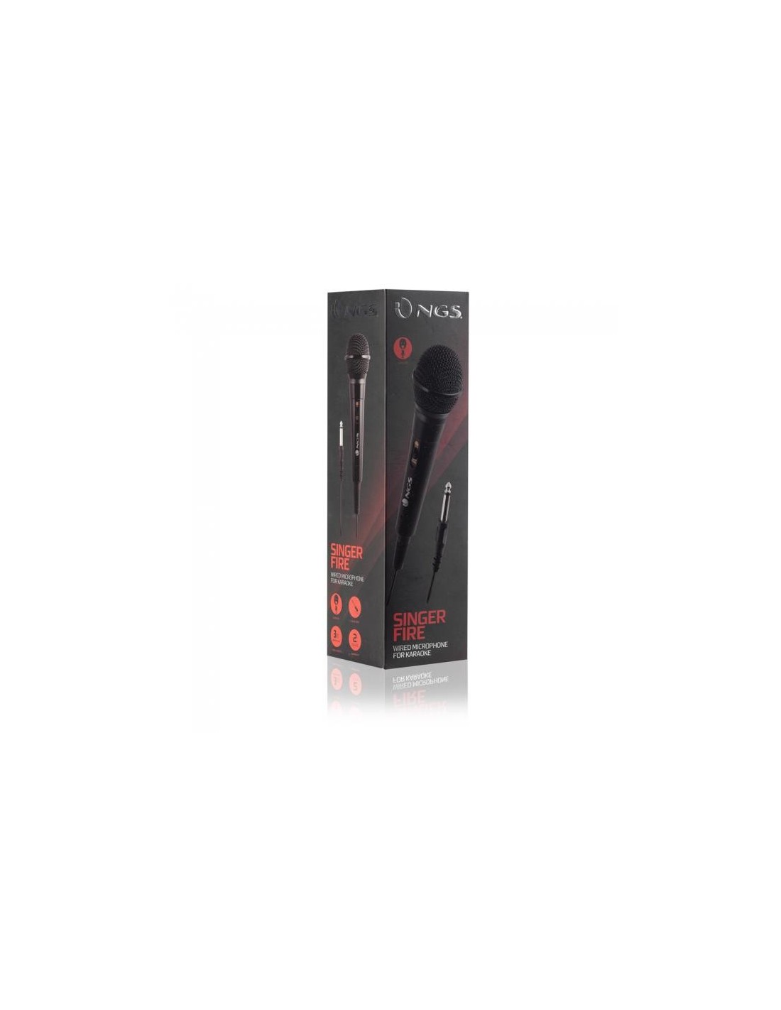 MICROFONO NGS SINGER FIRE JACK 3M