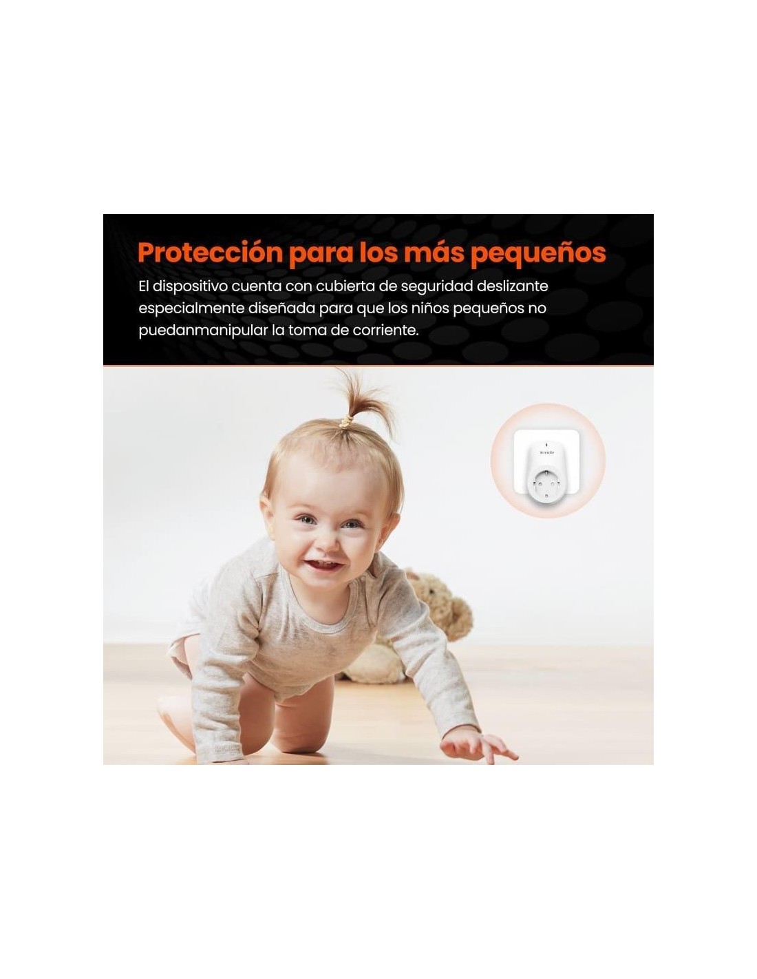 ENCHUFE INTELIGENTE TENDA SP3 WIFI 2.4GHZ ( PACK 4 UNIDADES )