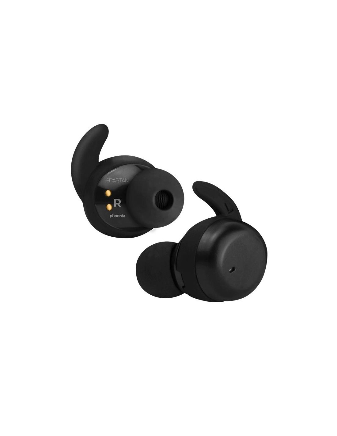 AURICULARES DEPORTIVOS PHOENIX SPARTAN IN EAR BLUETOOH 5.3 200MAH BLACK