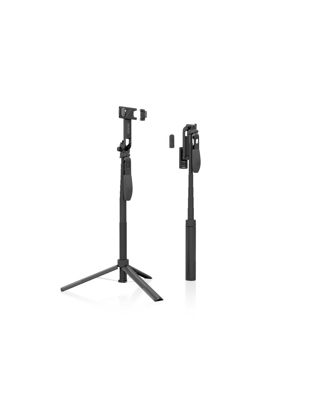 TRIPODE/PALO SELFIE AISENS + MANDO BLUETOOTH 3 IN 1 BLACK