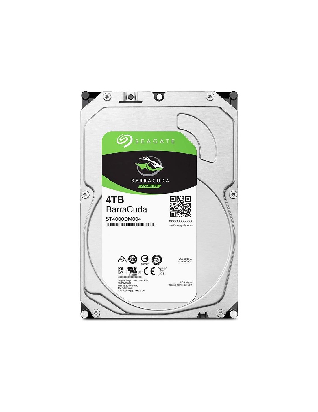 DISCO DURO SEAGATE 4TB 3,5 SATA BARRACUDA