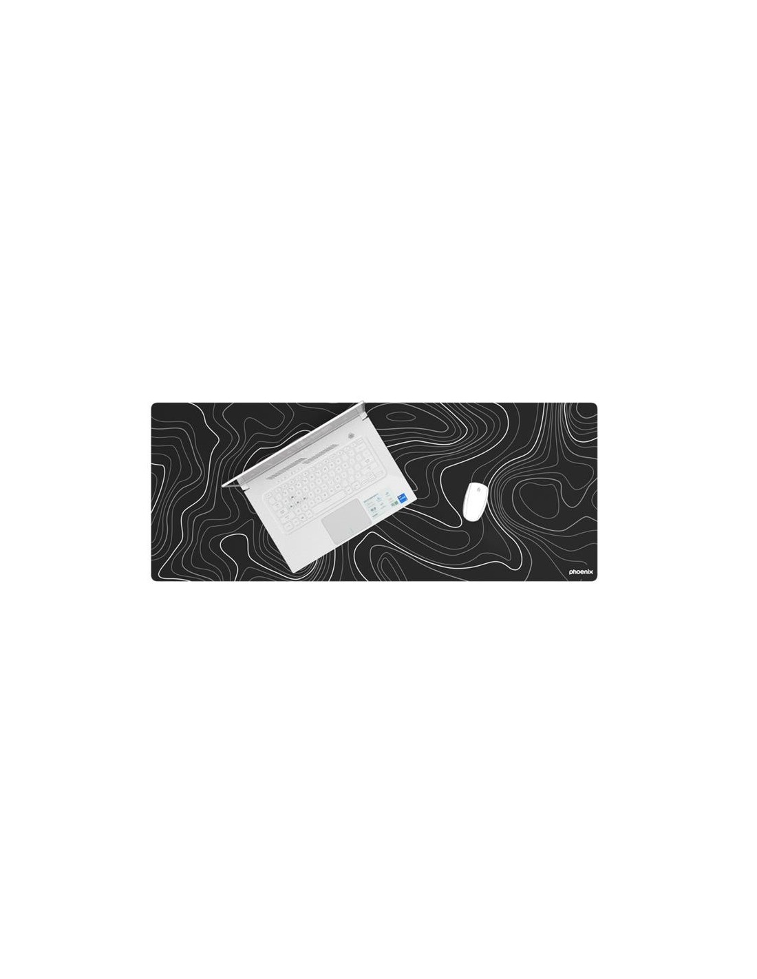 ALFOMBRILLA PHOENIX STRATOS 90CMX40CM BLACK