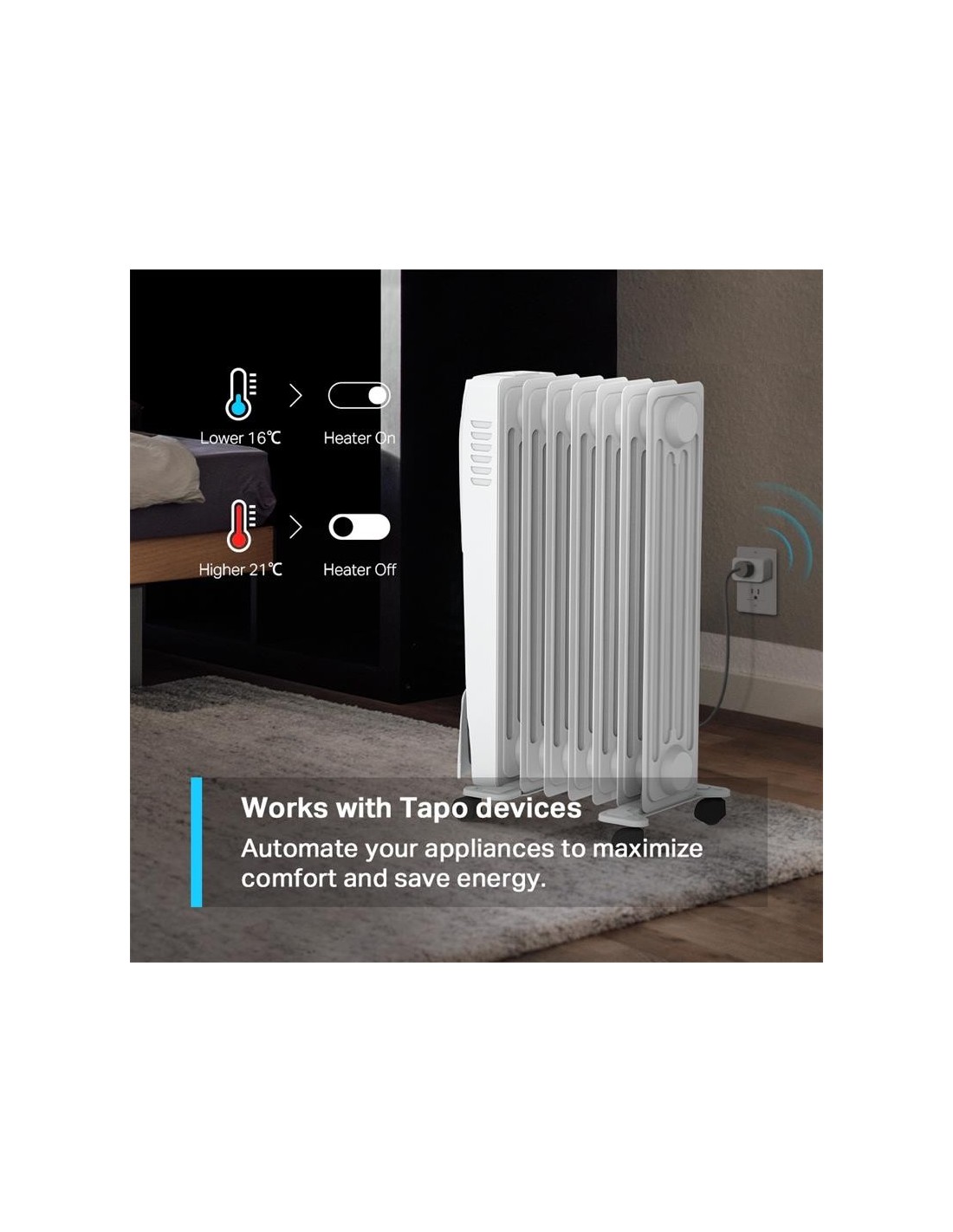 SENSOR TP-LINK TAPO T310 TEMPERATURA/HUMEDAD WIRELESS