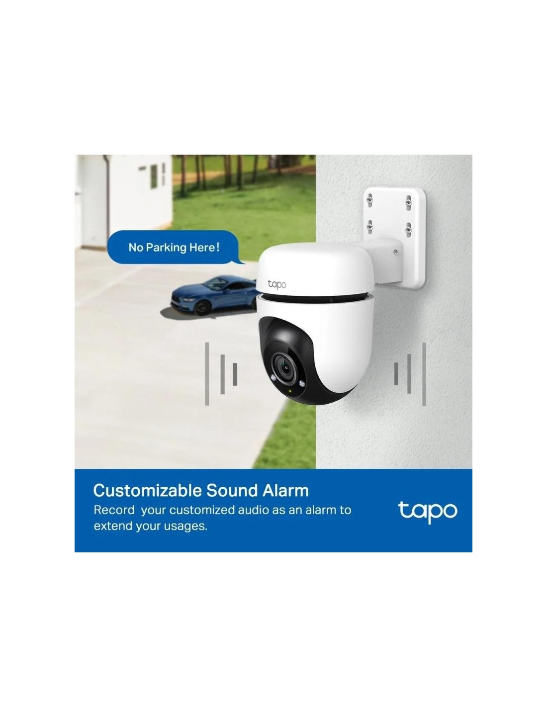 CAMARA IP TP-LINK TAPO C40 WIRELESS IP65 EXTERIOR