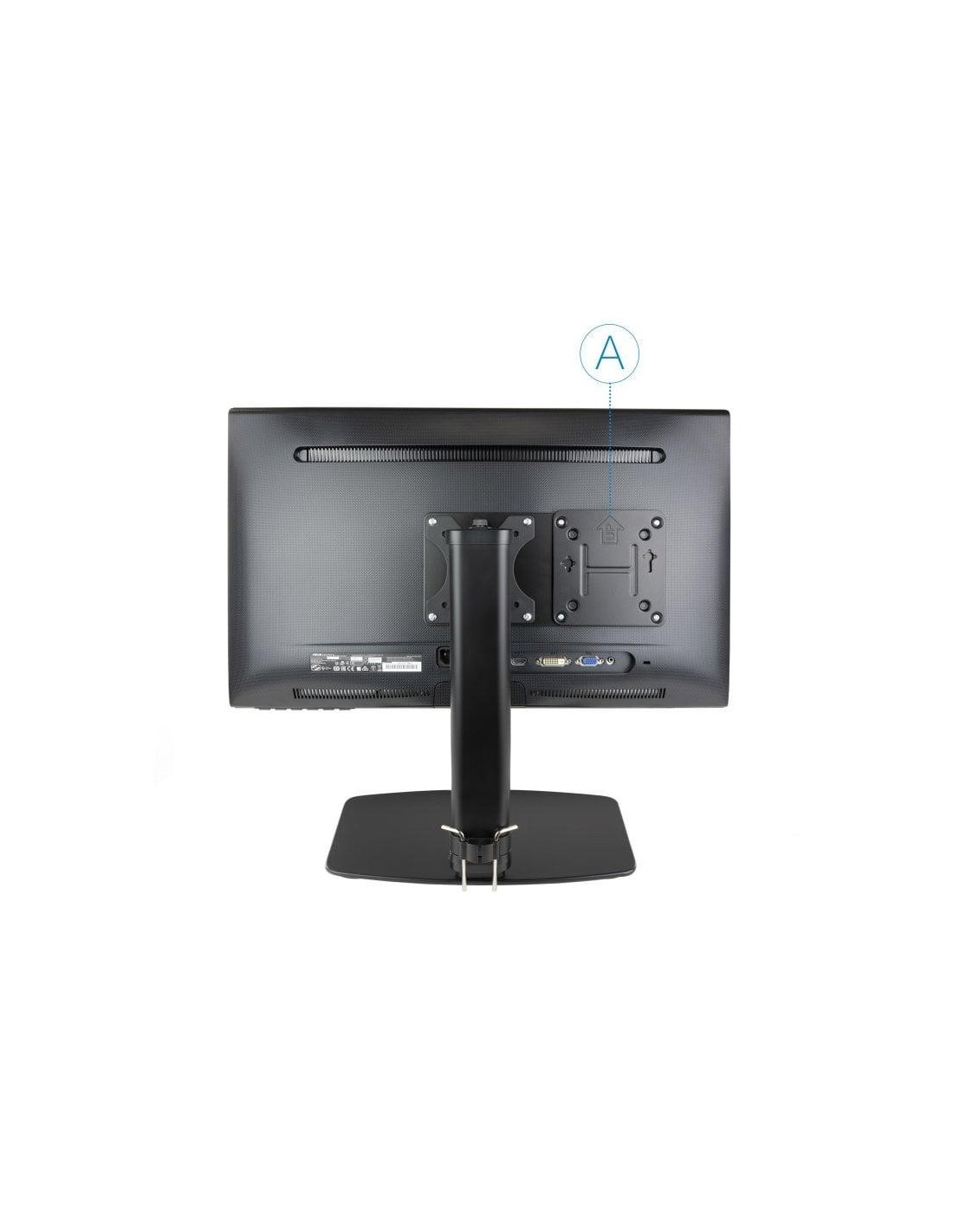 SOPORTE EN MONITOR PARA MINI PC TOOQ 3KG VESA BLACK