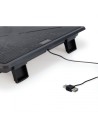 SOPORTE REFRIGERADOR NOTEBOOK CONCEPTRONIC ALUMINIO 15.6 ERGONOMICO BLACK