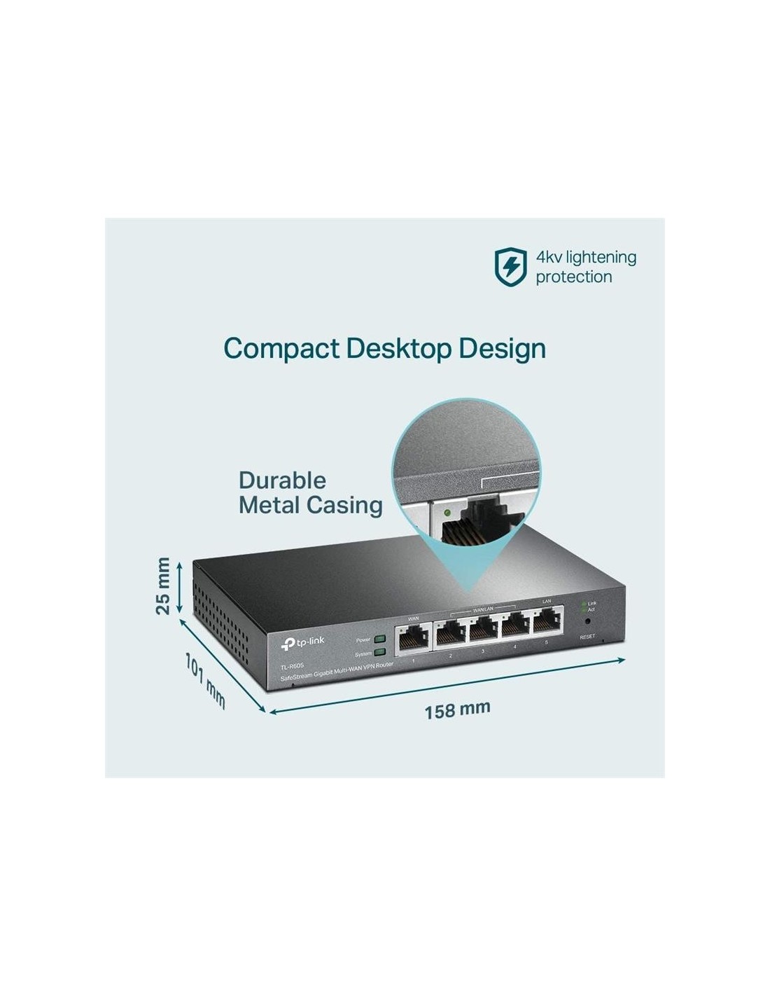 ROUTER TP-LINK TL-ER605 VPN MULTI WAN