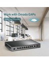 SWITCH TP-LINK GIGABIT 8 PUERTOS POE + 1 SFP TL-SG1210P