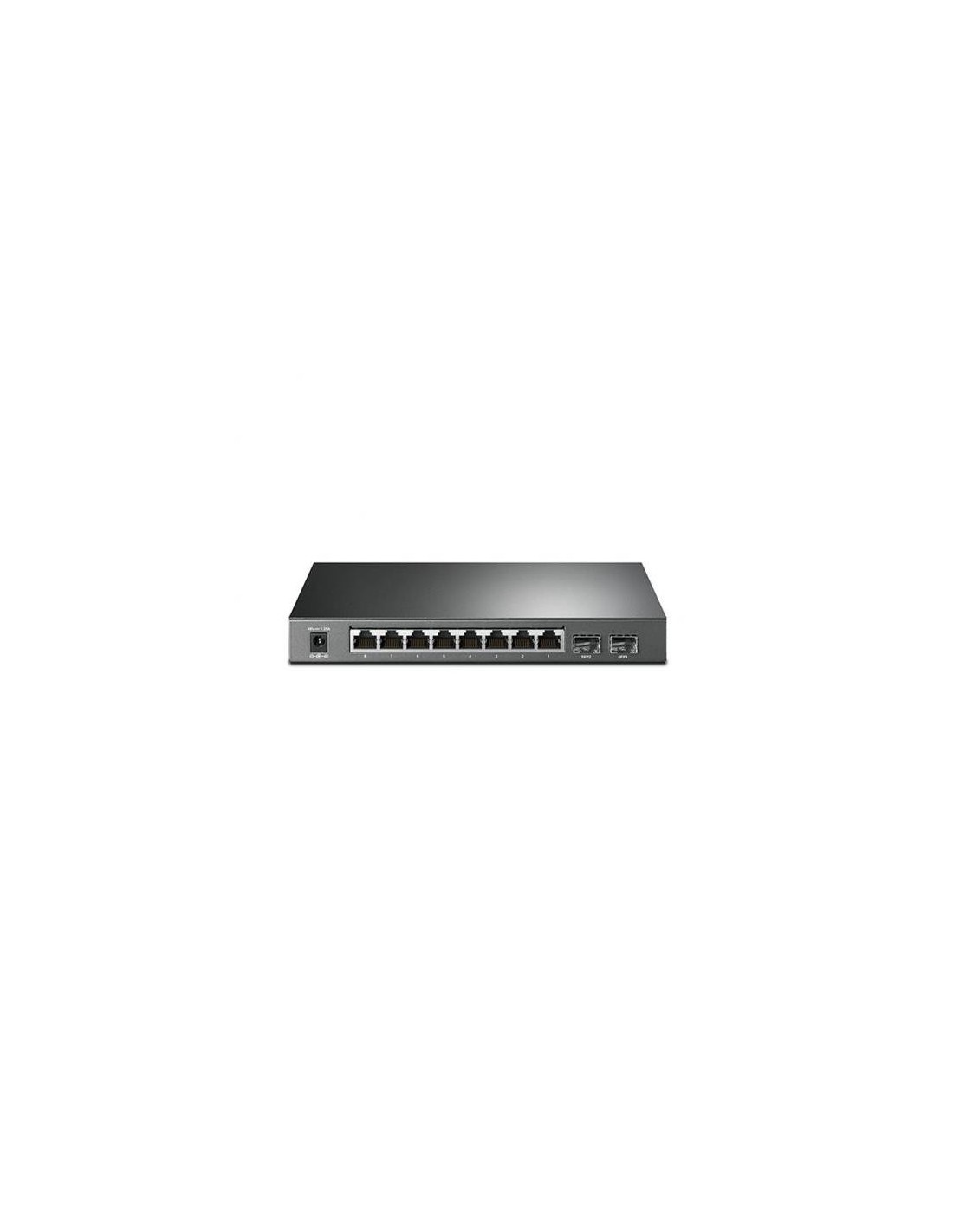 SWITCH TP-LINK GIGABIT 8 PUERTOS POE + 2 SFP TL-SG2210P