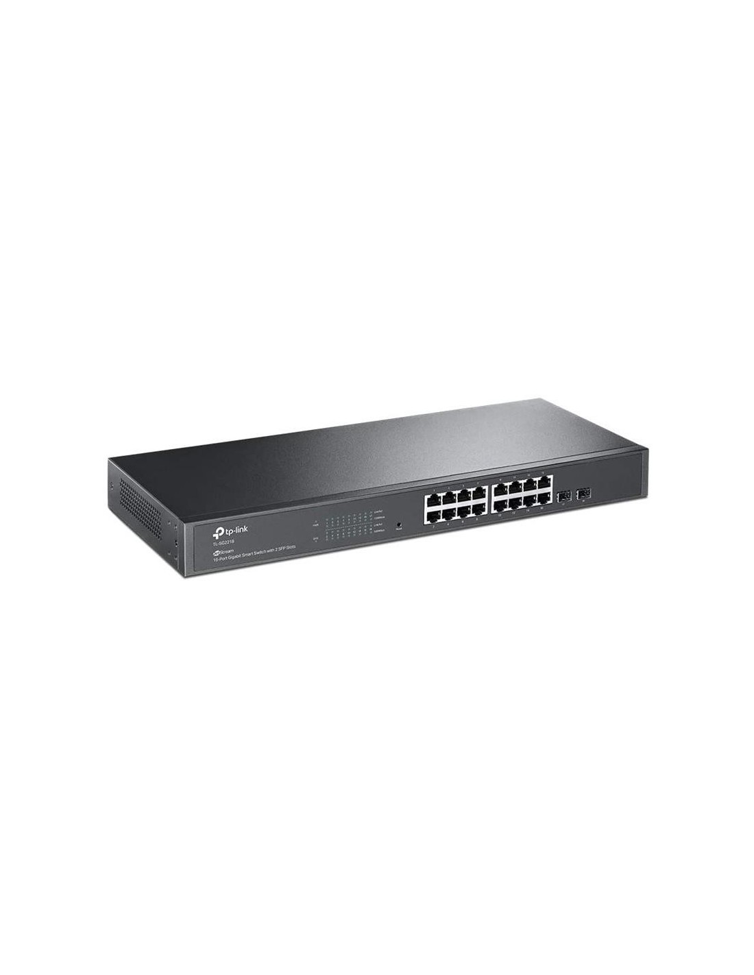 SWITCH TP-LINK JETSTREAM 16 PUERTOS GIGABIT +2 SFP RACK 19