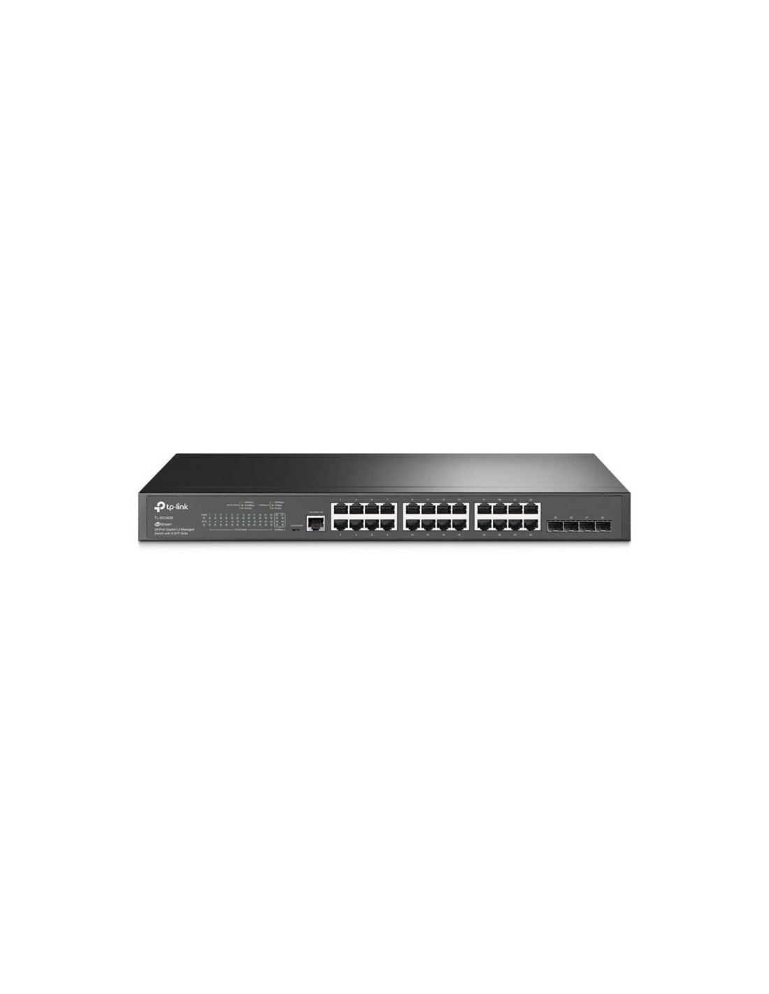 SWITCH TP-LINK JETSTREAM 24 PUERTOS + 4 SFP TL-SG3428 GESTIONABLE