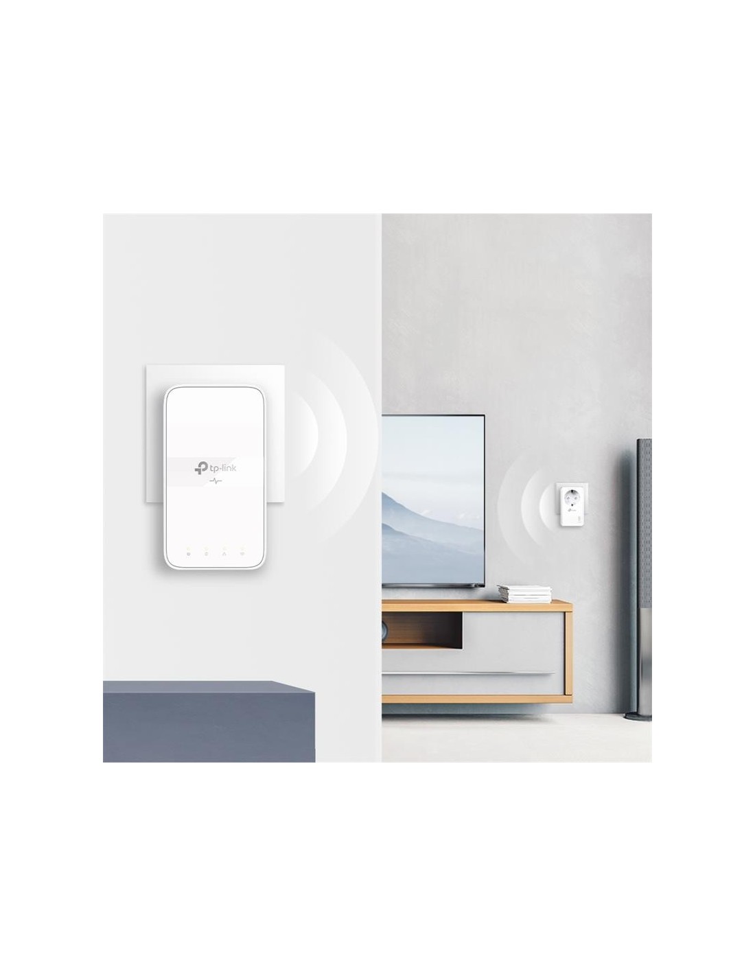 POWERLINE TP-LINK TL-WPA7617KIT ETHERNET AV1000 GIGABIT AC WFI 2UDS