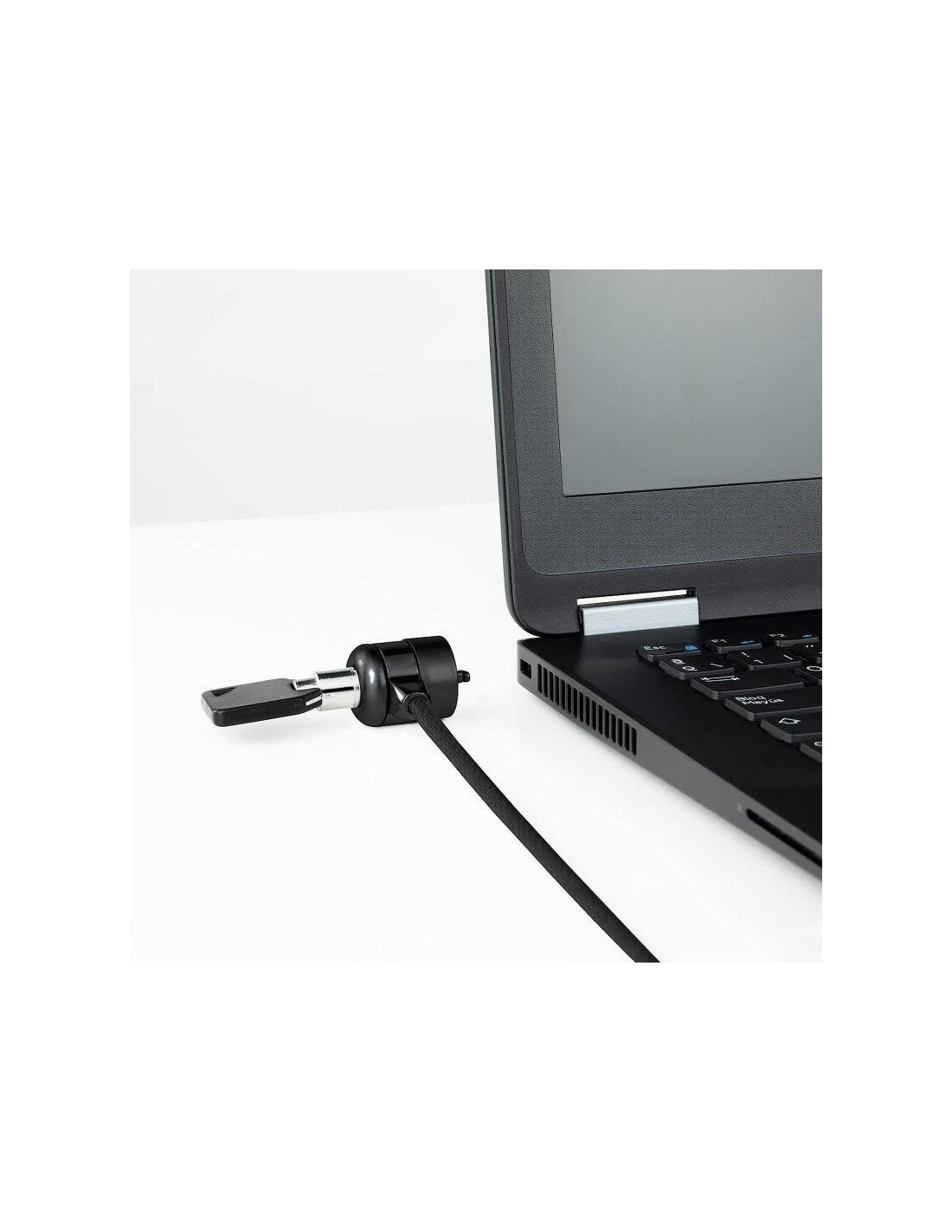 CABLE SEGURIDAD TOOQ PORTATIL CON LLAVE 1.5M BLACK