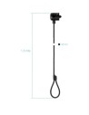 CABLE SEGURIDAD TOOQ PORTATIL CON LLAVE 1.5M BLACK