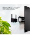SOPORTE DE PARED UNIVERSAL TOOQ PARA ROUTER MINI PC MULTIMEDIA 5KG BLACK