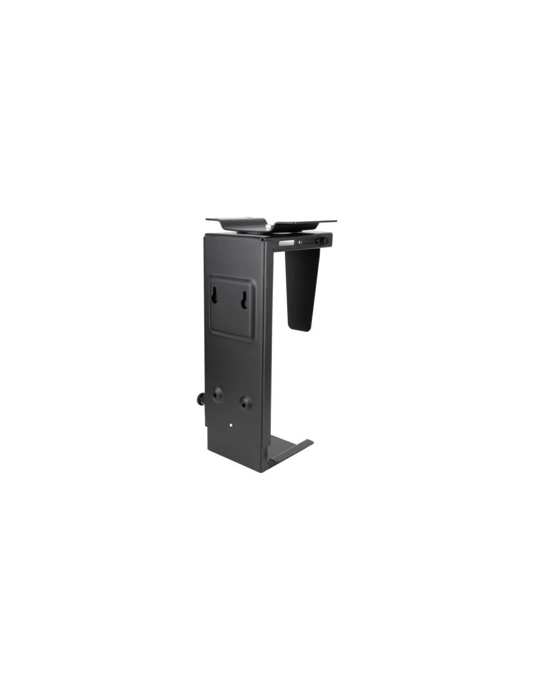 SOPORTE DE ESCRITORIO/PARED TOOQ PARA CPU 10KG BLACK