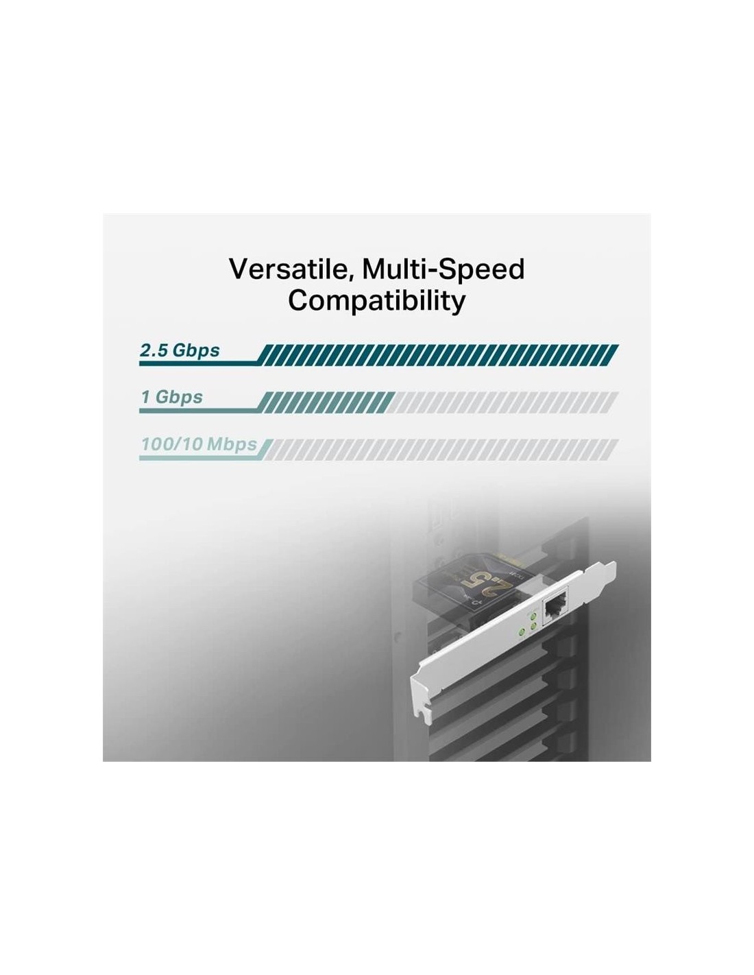TARJETA DE RED TP-LINK PCIE ETHERNET 2.5 GIGABIT LOW PROFILE