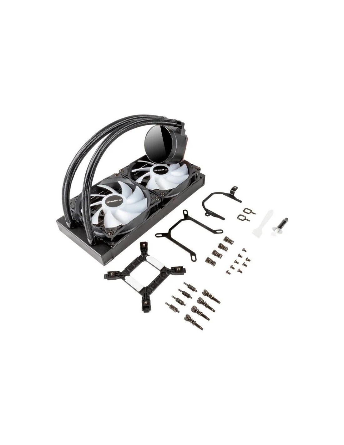 REFRIGERACION LIQUIDA CPU UNYKACH AQUASTORM RGB 240MM BLACK