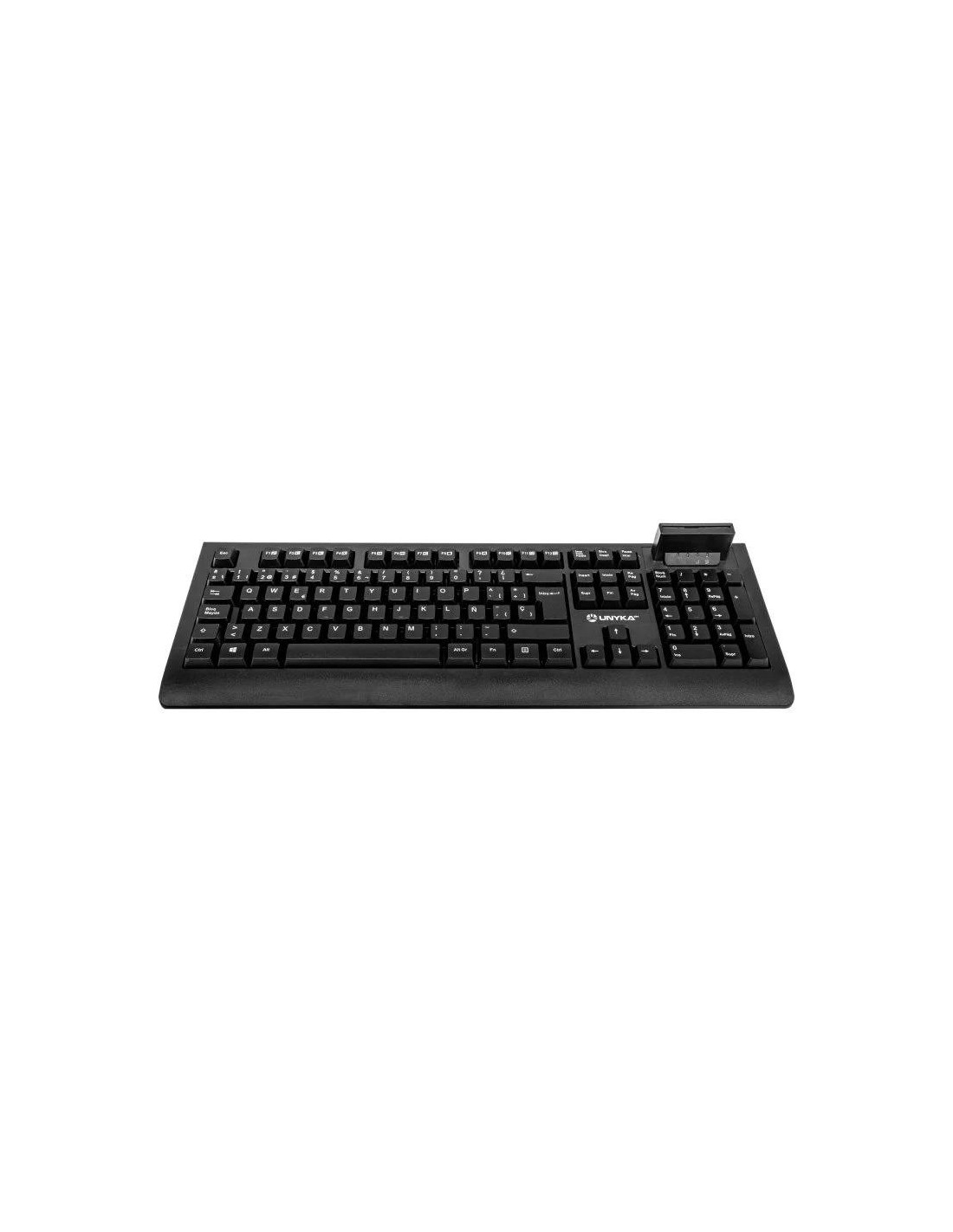 TECLADO + LECTOR UNYKA KB918 LECTOR INTELIGENTE TIPO PC/SC 2.0 DNIE SANITAR