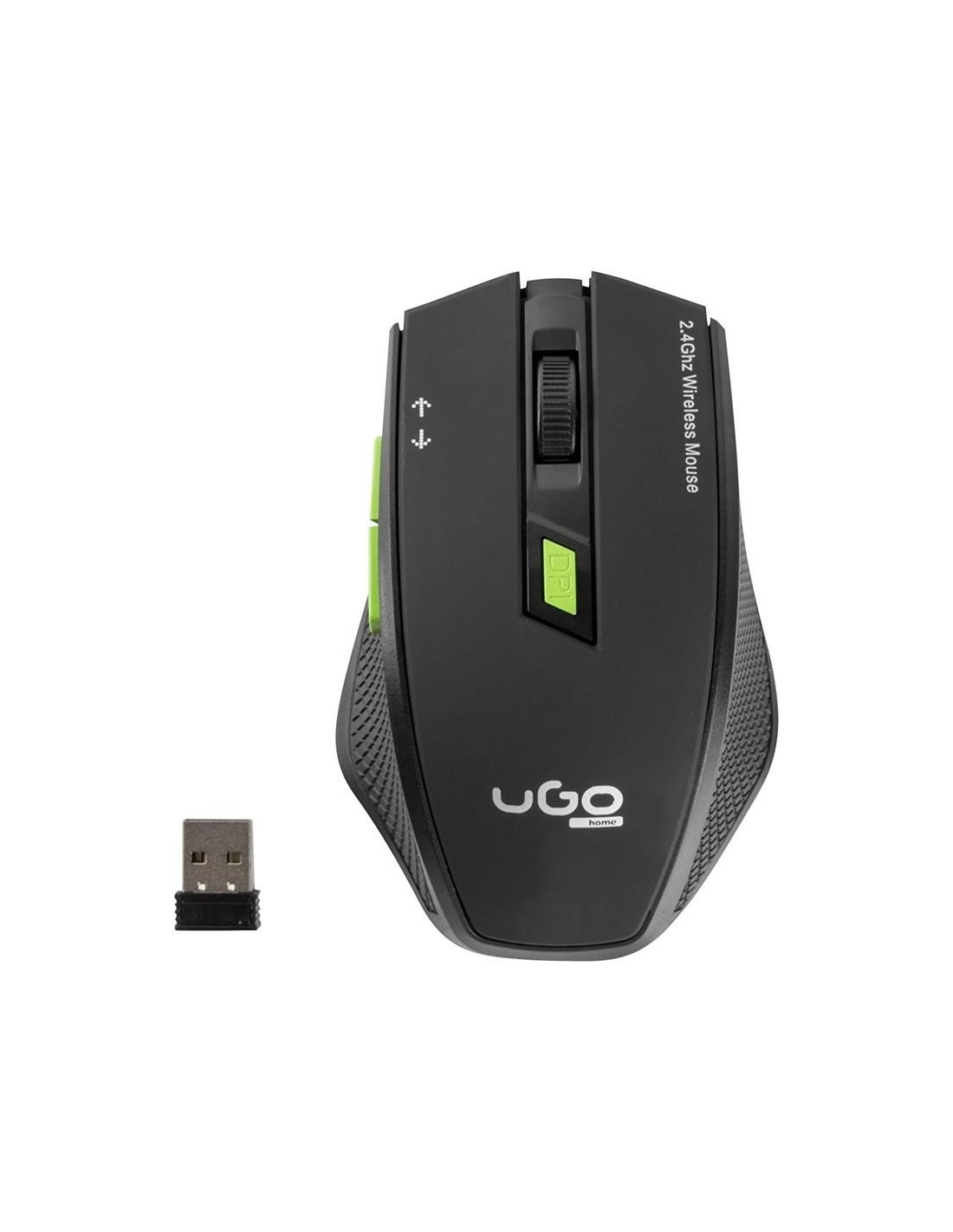 RATON UGO MY-03 1800DPI WIRELESS OPTICO BLACK