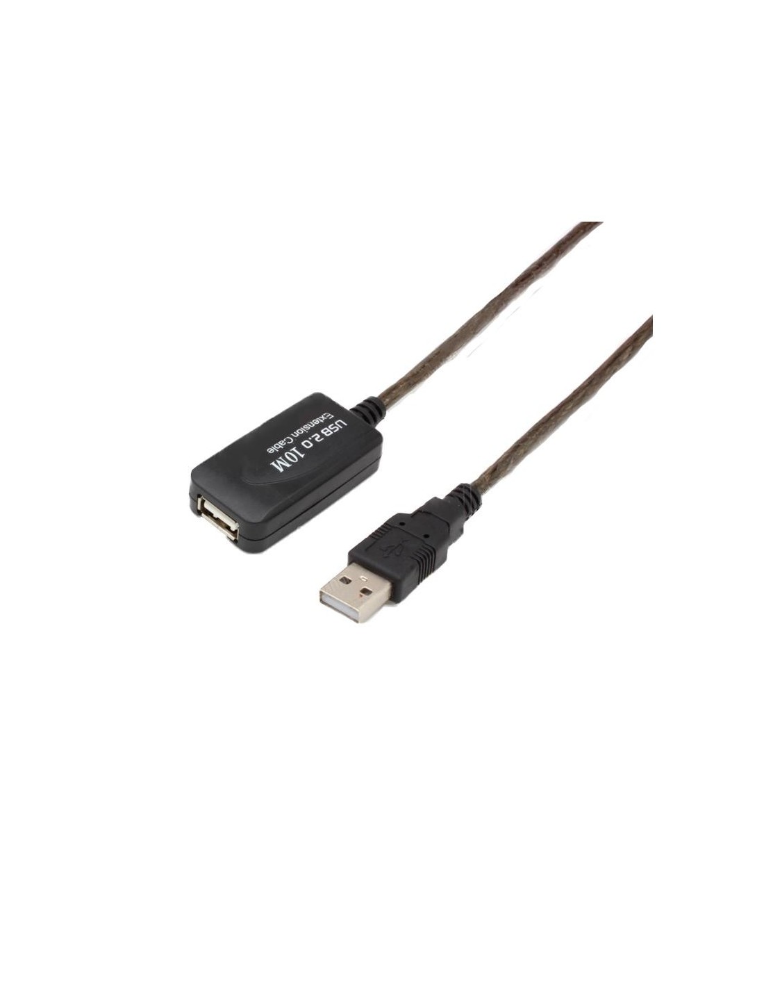 CABLE EXTENSOR USB AMPLIFICADO 2.0 TIPO AM-AH 10M