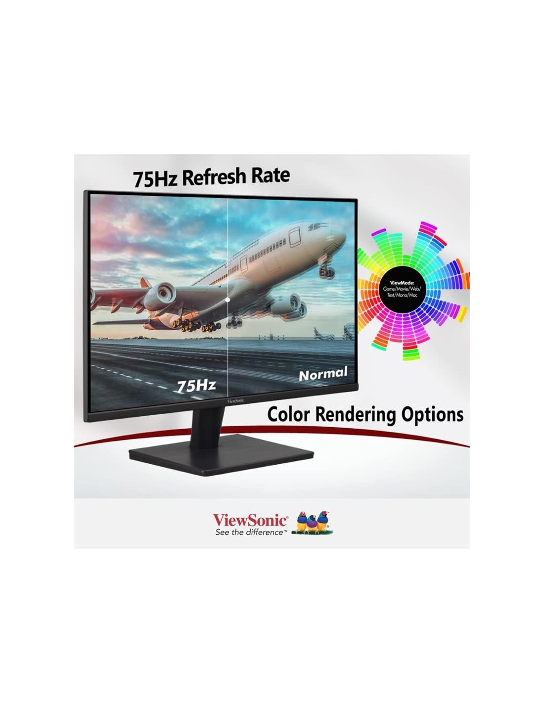MONITOR VIEWSONIC 27 IPS FHD VGA HDMI VESA 3YR GARANTIA
