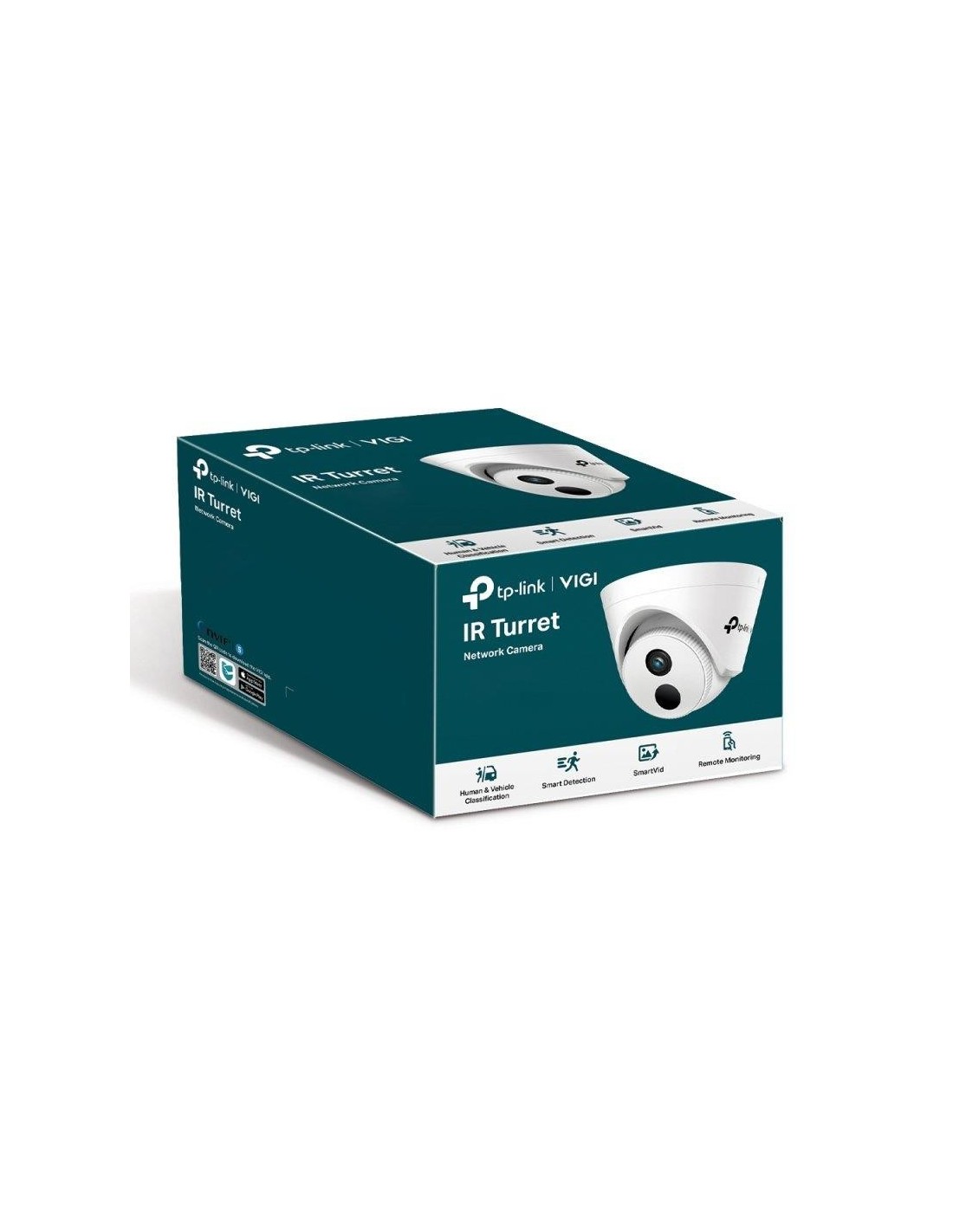 CAMARA IP TP-LINK VIGI DOME EXTERIOR/INTERIOR 4MP 2.8MM IR 30M IP67 POE/CC