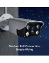 CAMARA IP TP-LINK VIGI BULLET EXTERIOR MICROSD 4MP 2.8MM IR 30M IP67 POE
