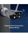 CAMARA IP TP-LINK VIGI BULLET 4MP 4MM IR 30M IP66 CC