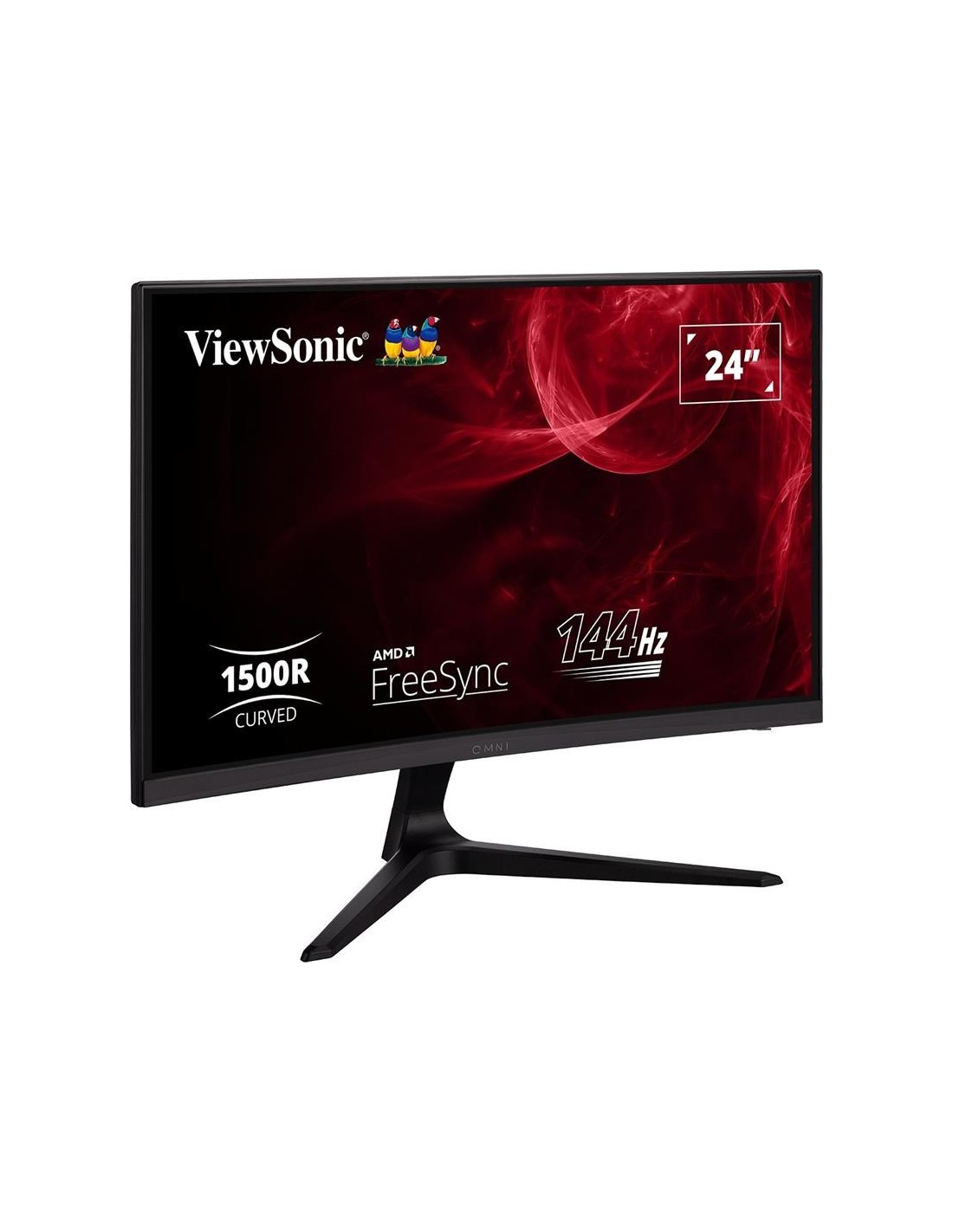 MONITOR VIEWSONIC 24 CURVO LED FHD HDMI DP 165Hz 3YR GARANTIA