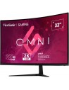 MONITOR GAMING VIEWSONIC 32” 165HZ QHD CURVO MULTIM ERGO HDMI DP 3YR GAR