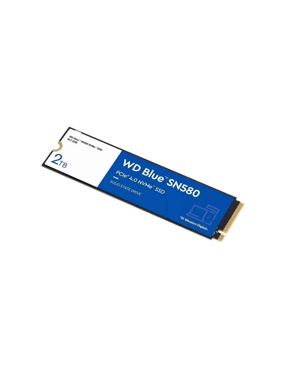 DISCO DURO WESTERN DIGITAL BLUE 2TB M2 2280 NVME PCIE 4.0