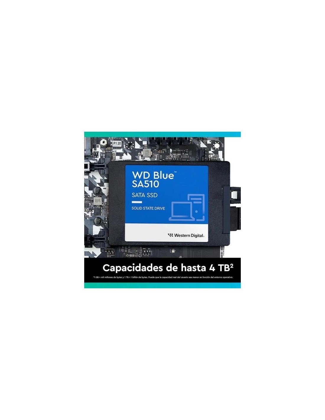 DISCO DURO SSD WESTERN DIGITAL 4TB BLUE SA510 2.5 SATA