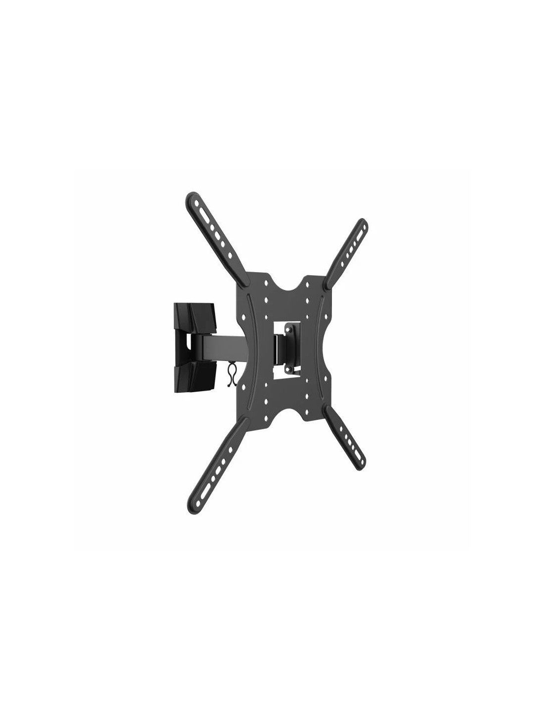 SOPORTE PARED TV MONITOR AISENS INCLINABLE GIRATORIO 32-55 30KG BLACK