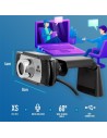 WEBCAM NGS XPRESS CAM 720P HD USB WHITE/BLACK