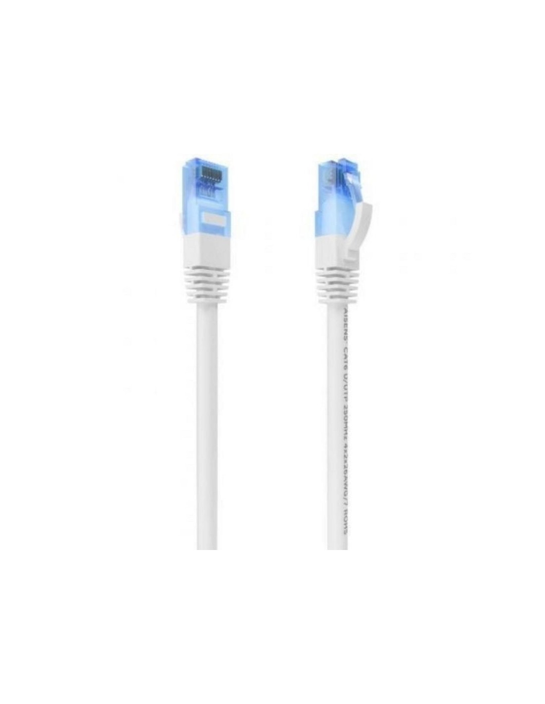 CABLE DE RED CAT.6 UTP 0.75M AISENS WHITE