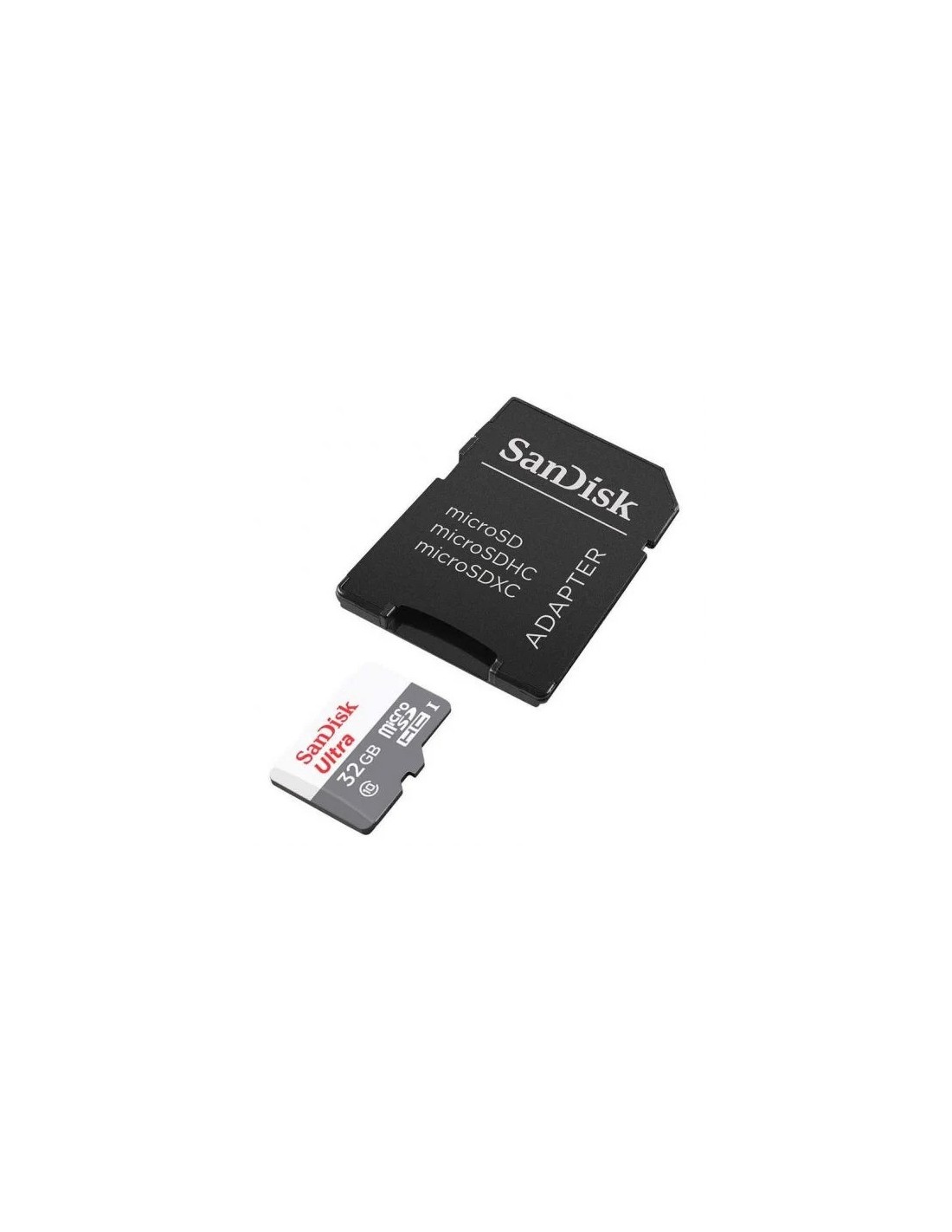 MEMORIA MICRO SD 32GB SANDISK ULTRA HC C10 + ADAPTADOR SD