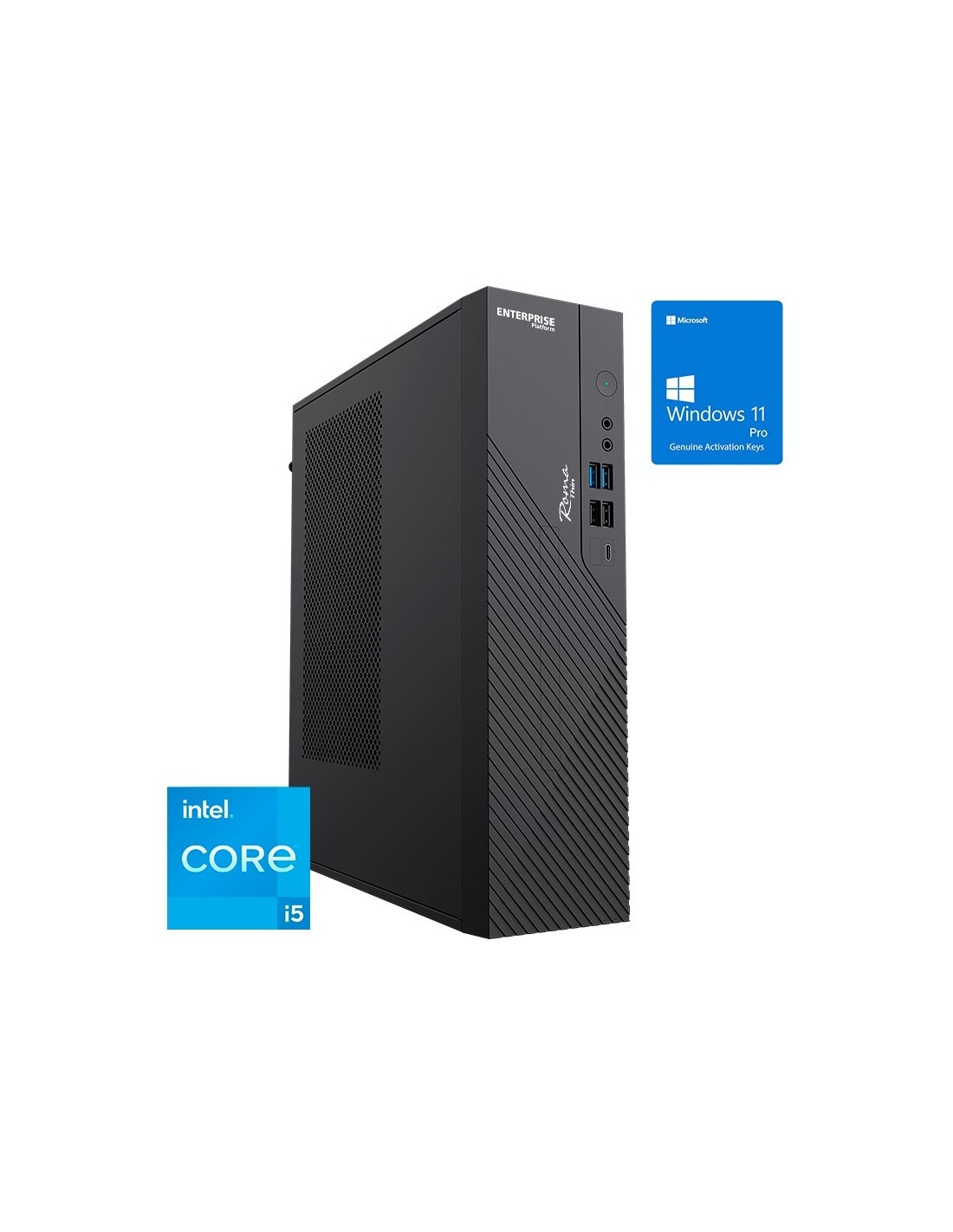 ORDENADOR ENTERPRISE ROMA THIN I5 12400/8GB/SSD500M2/5Y/W11PRO