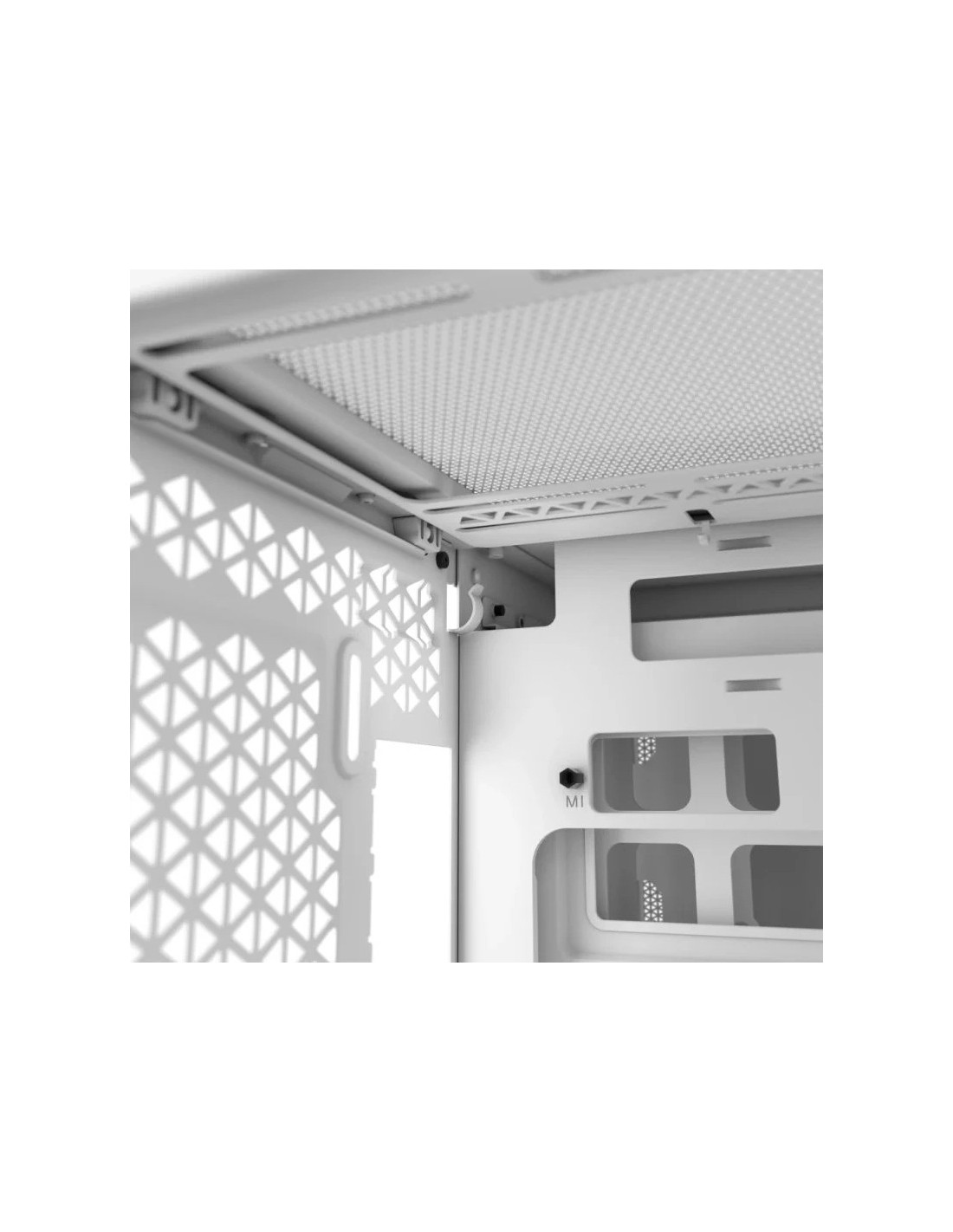 CAJA ORDENADOR GAMING CORSAIR 2500X CRISTAL TEMPLADO WHITE
