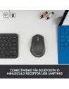 RATON LOGITECH TRIATHLON M720 WIRELESS BLUETOOTH 1000DPI BLACK