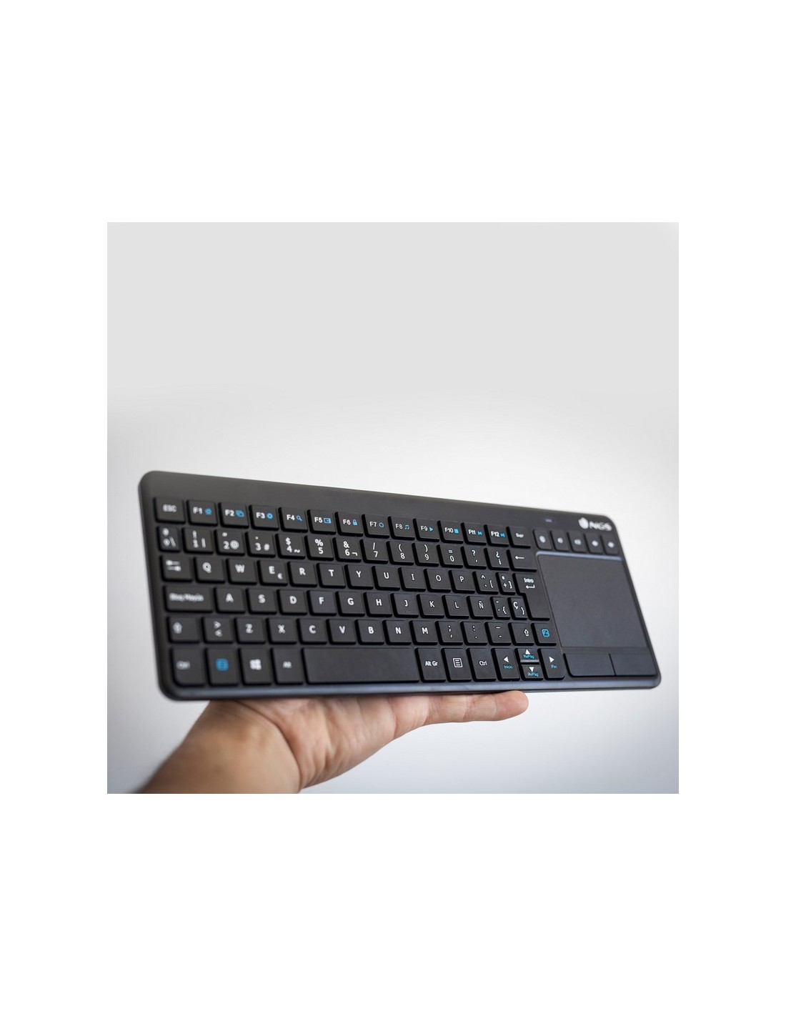 TECLADO NGS WIRELESS TOUCHPAD SMART TV
