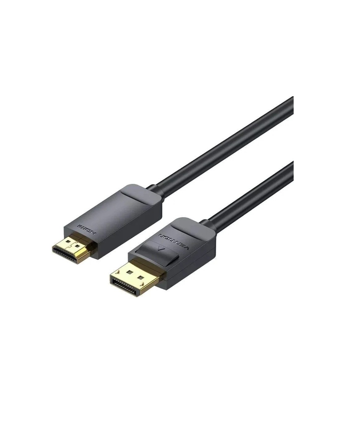 CABLE CONVERSOR VENTION DISPLAY PORT M - HDMI 1.4 4K 1M BLACK