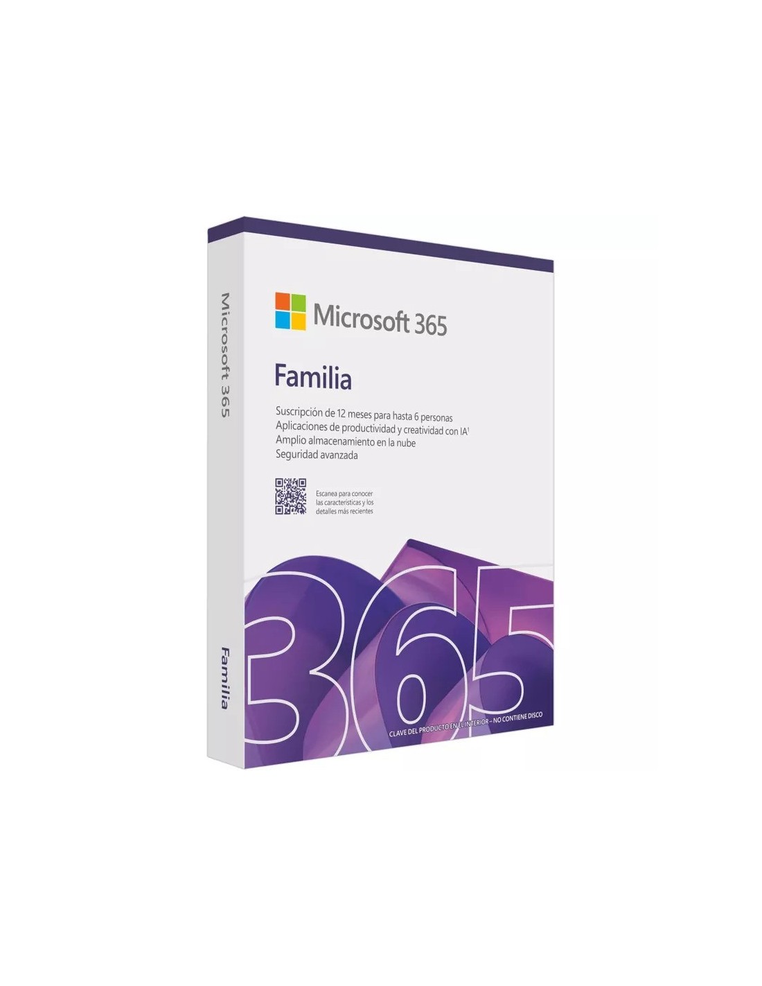 MICROSOFT OFFICE 365 HOME/FAMILY 6 USUARIOS ( LIC. ELECTRONICA )