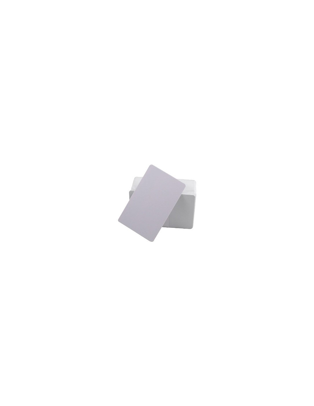 PACK TARJETA PVC WHITE 500 UNIDADES