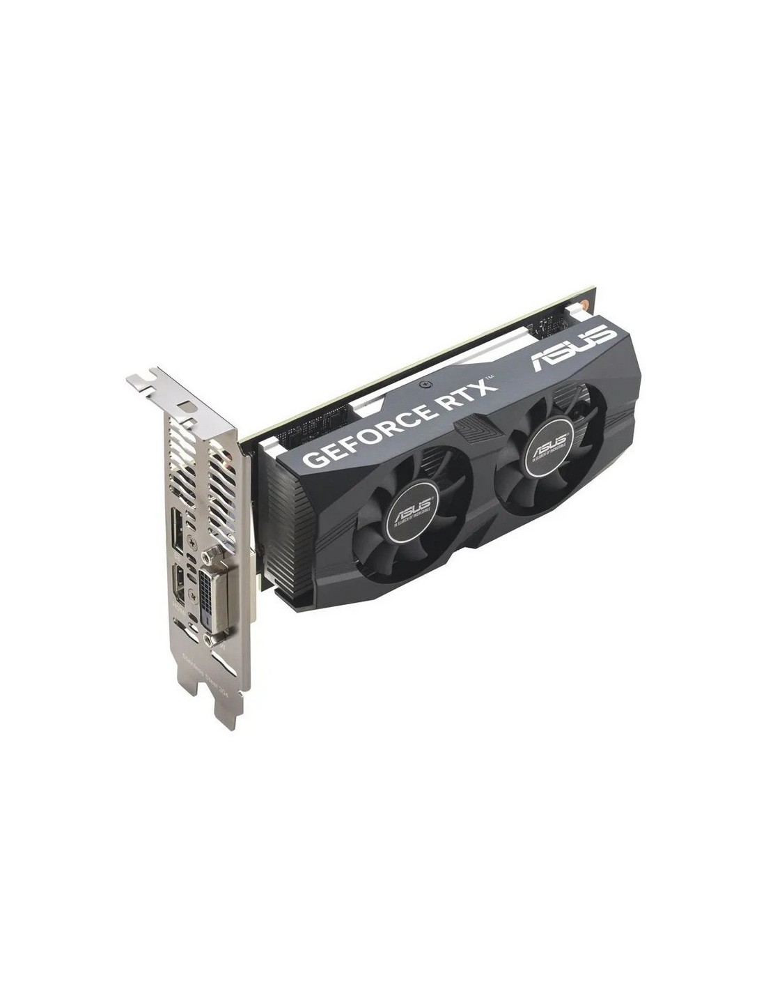TARJETA DE VIDEO ASUS RTX3050 OC LP 6GB GDDR6 PCIE 4.0 DVI HDMI DP