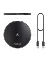 BASE DE CARGA AISENS WIRELESS SMARTPHONE 15W BLACK