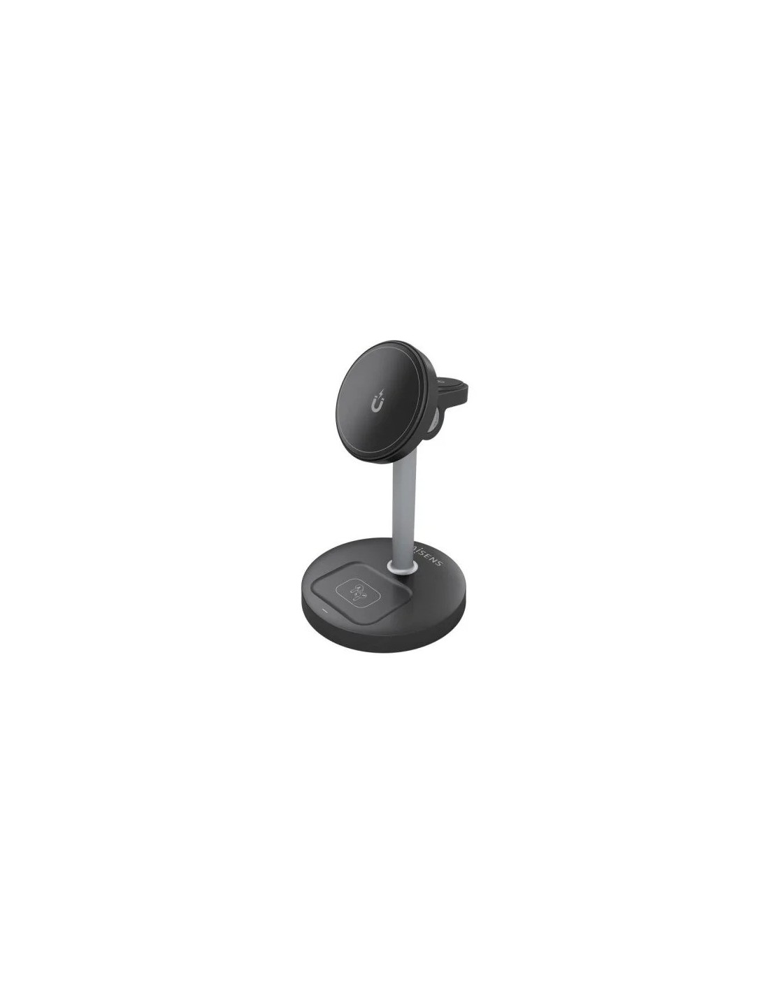 BASE CARGADOR AISENS SMARTPHONE/APPLE WATCH/AURICULARES WIRELESS QI2 15W USB-C BLACK
