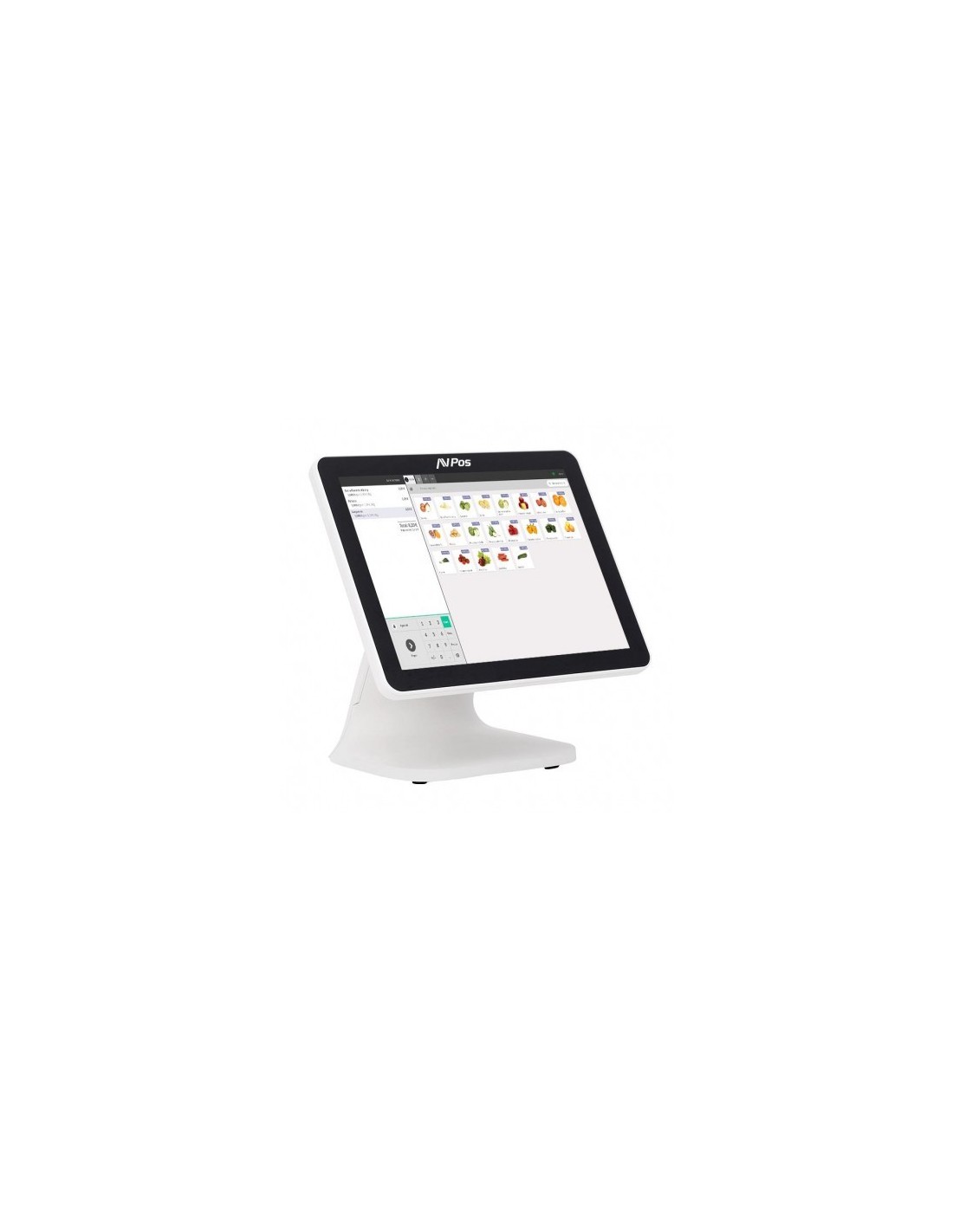 TPV AVPOS K5000 15 ALUMINIO TACTIL INTEL N100/8GB/128GB/LAN 1000/W11PRO WHITE 3YR